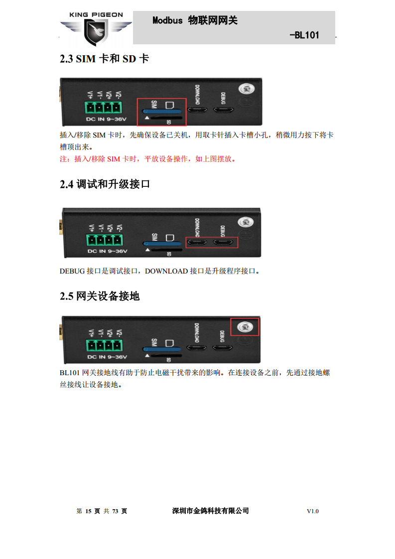 Modbus转MQTT网关图片