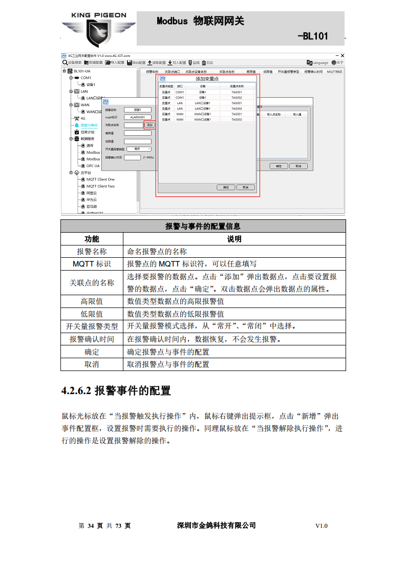 Modbus转MQTT网关图片