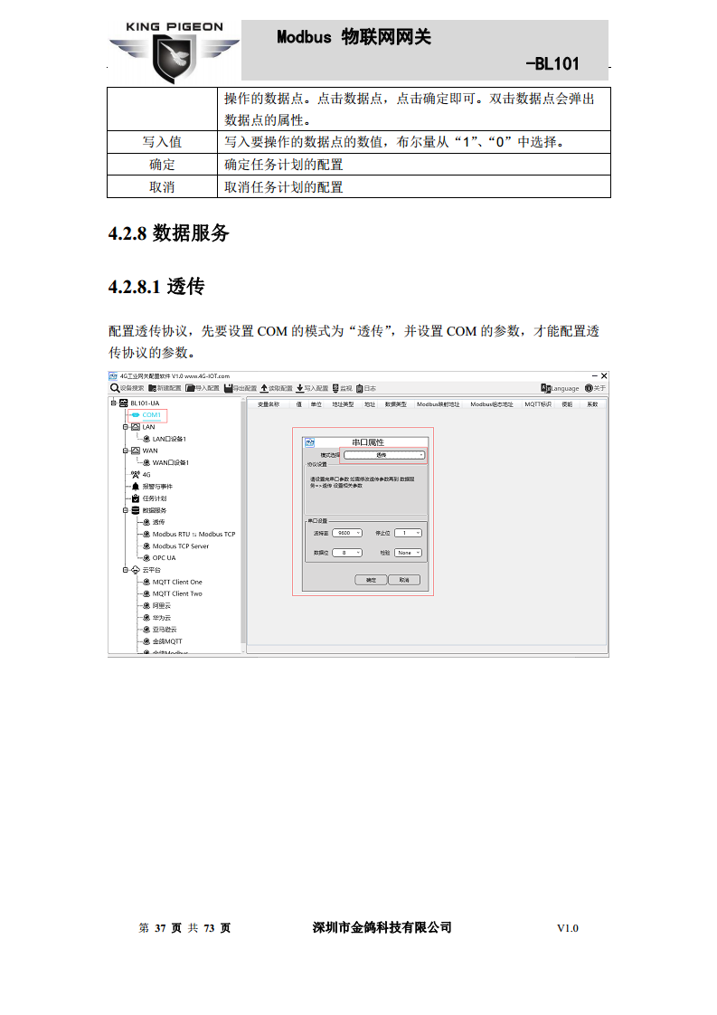Modbus转MQTT网关图片