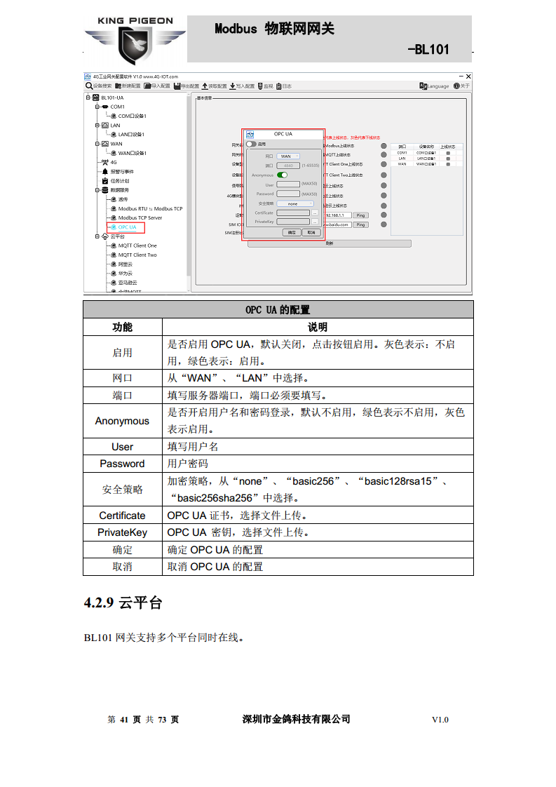 Modbus转MQTT网关图片