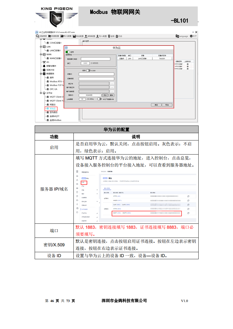 Modbus转MQTT网关图片