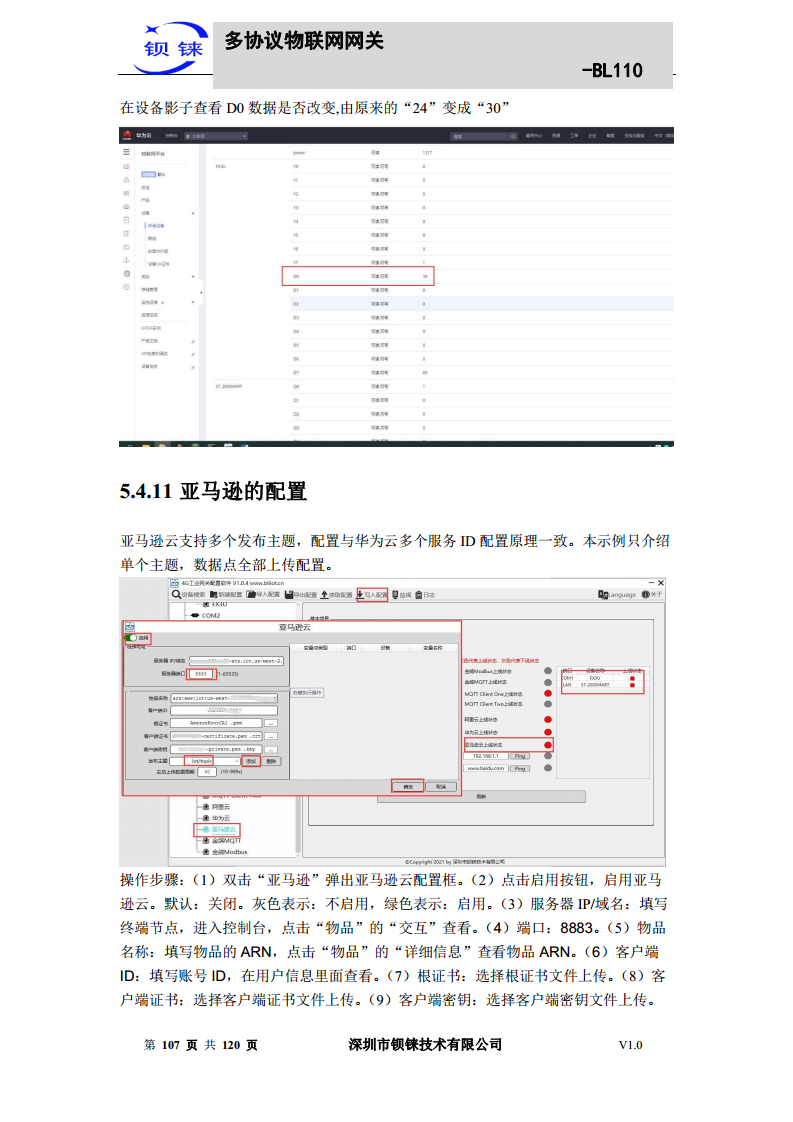多协议物联网网关 BL110图片