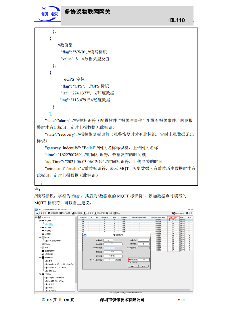 多协议物联网网关 BL110图片