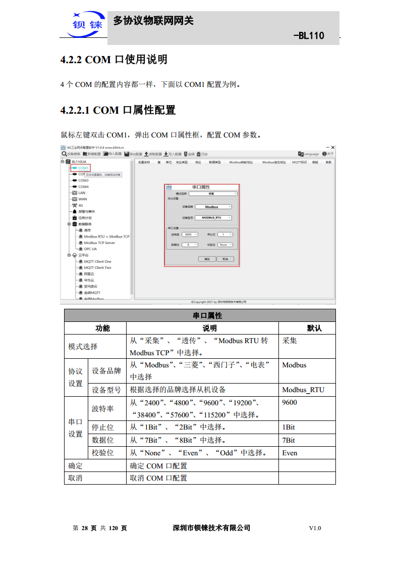 多协议物联网网关 BL110图片