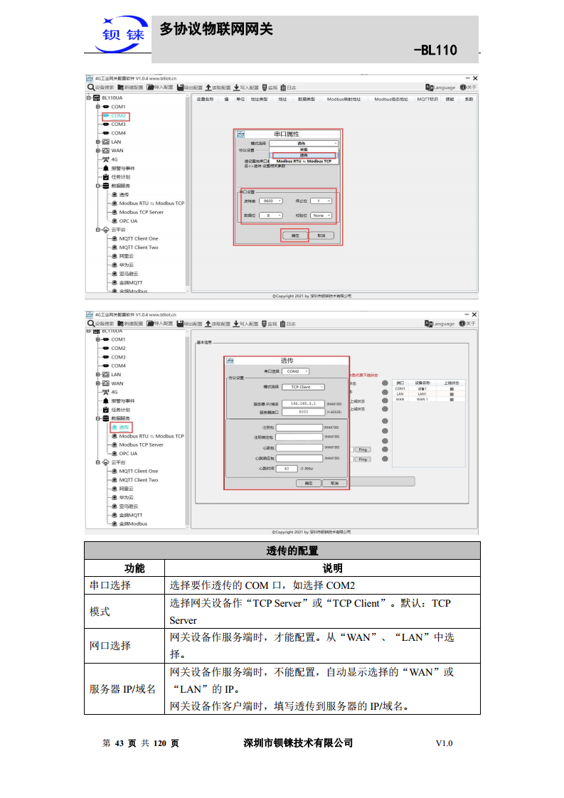 多协议物联网网关 BL110图片