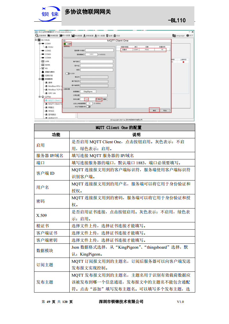 多协议物联网网关 BL110图片