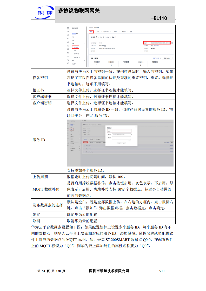 多协议物联网网关 BL110图片