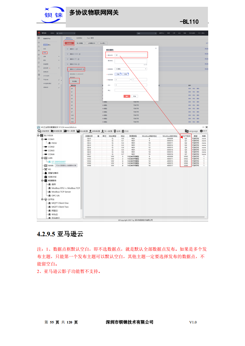 多协议物联网网关 BL110图片