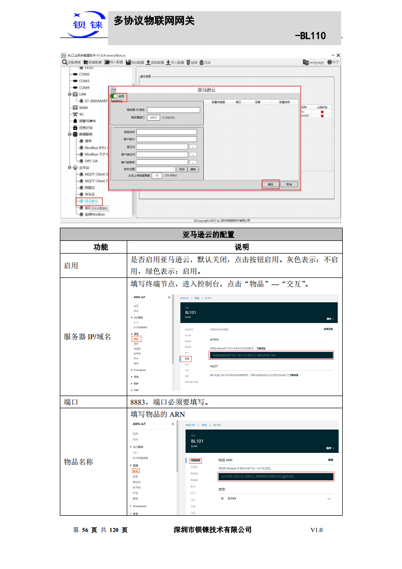 多协议物联网网关 BL110图片