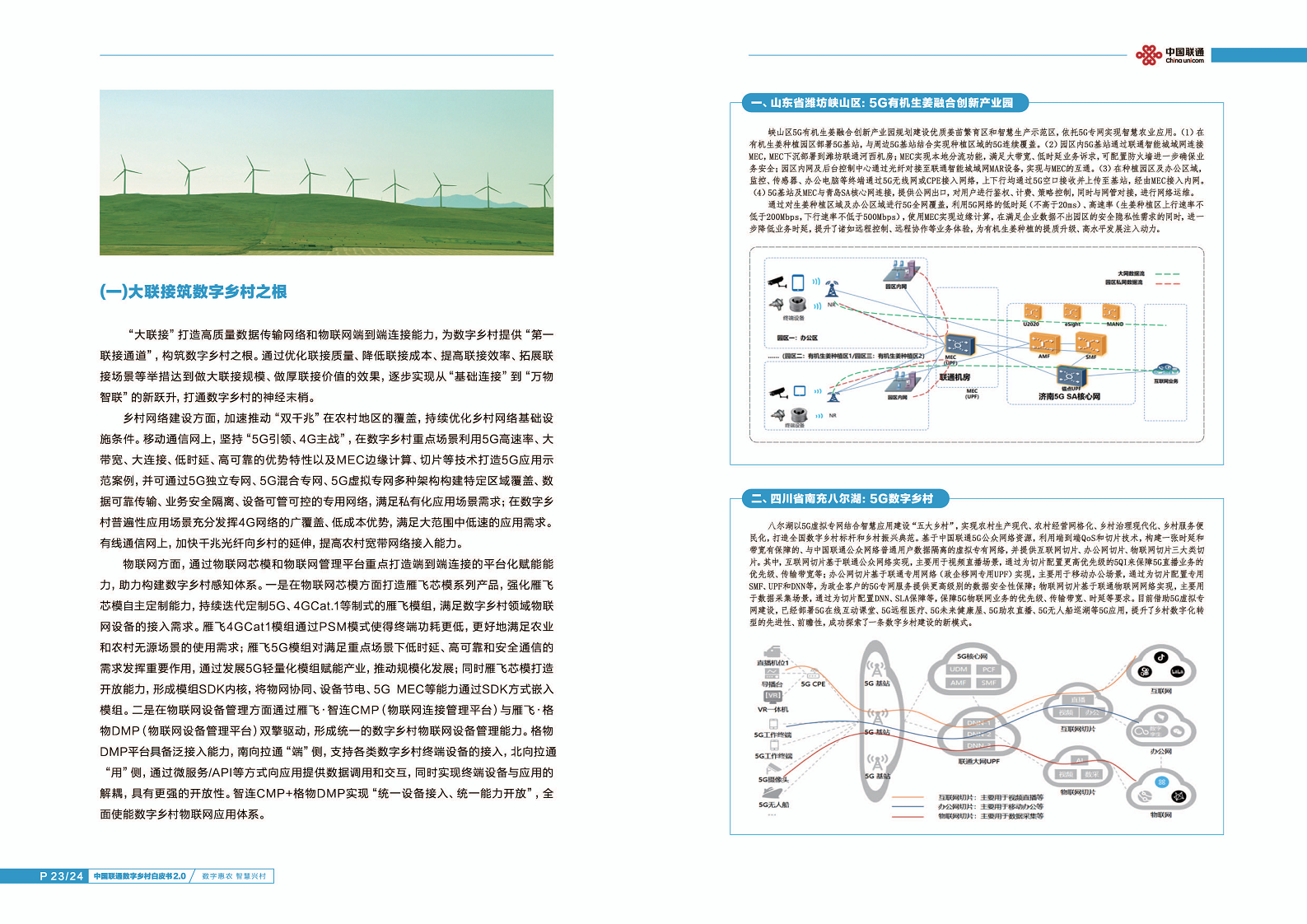 中国联通数字乡村白皮书2.0:数字惠农智慧兴村图片