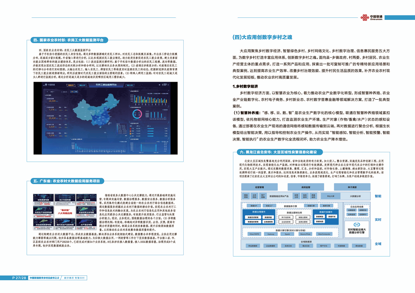 中国联通数字乡村白皮书2.0:数字惠农智慧兴村图片