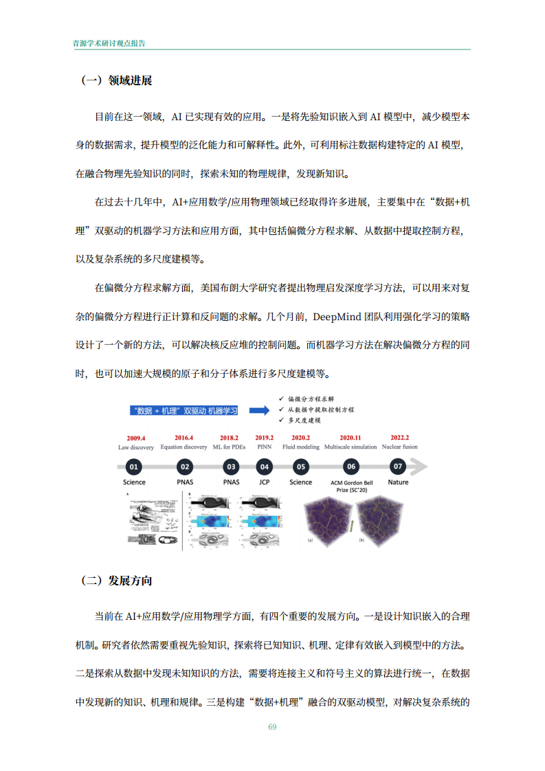 青源会2022年人工智能重要方向进展与未来展望报告图片