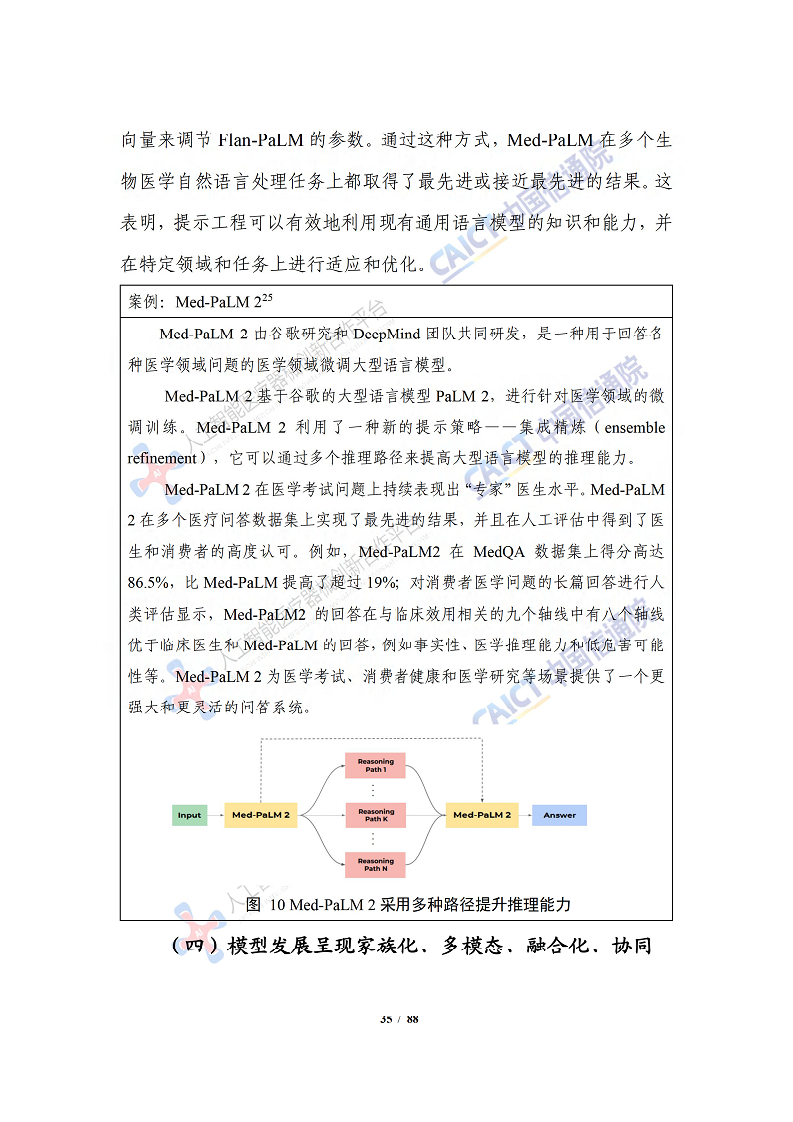 人工智能大模型赋能医疗健康产业白皮书（2023）图片