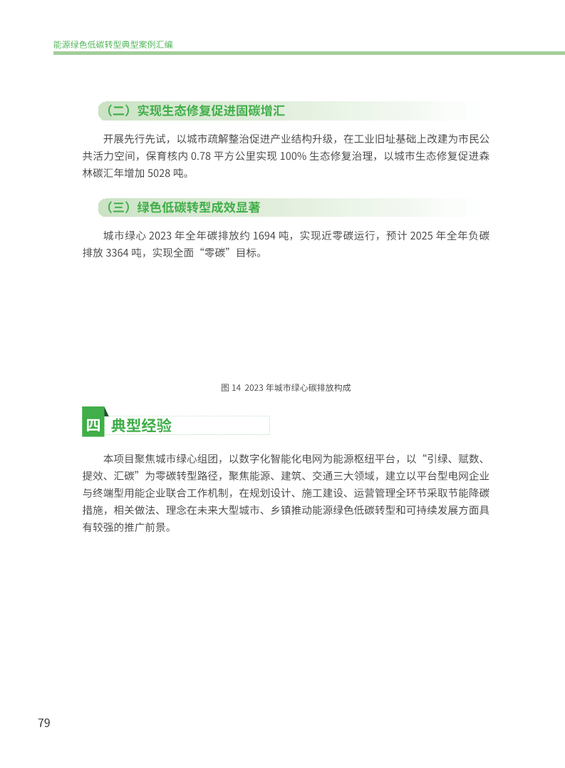 能源绿色低碳转型典型案例汇编（2024）图片