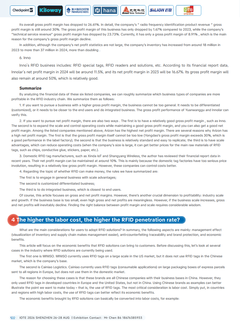 China RFID Passive Internet of Things Industry White Paper图片