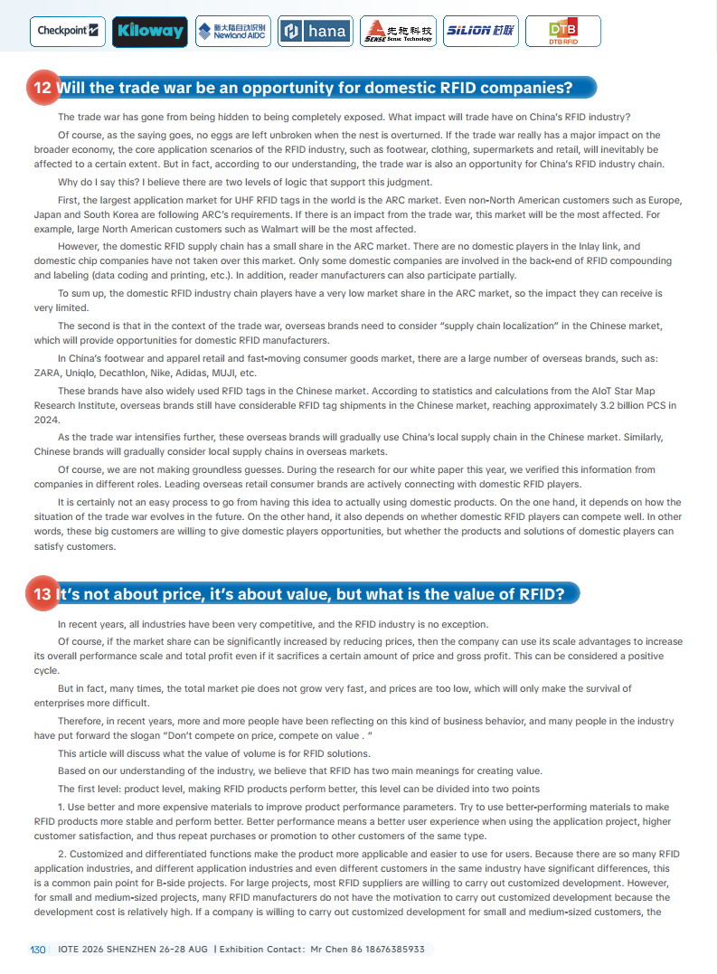 China RFID Passive Internet of Things Industry White Paper图片