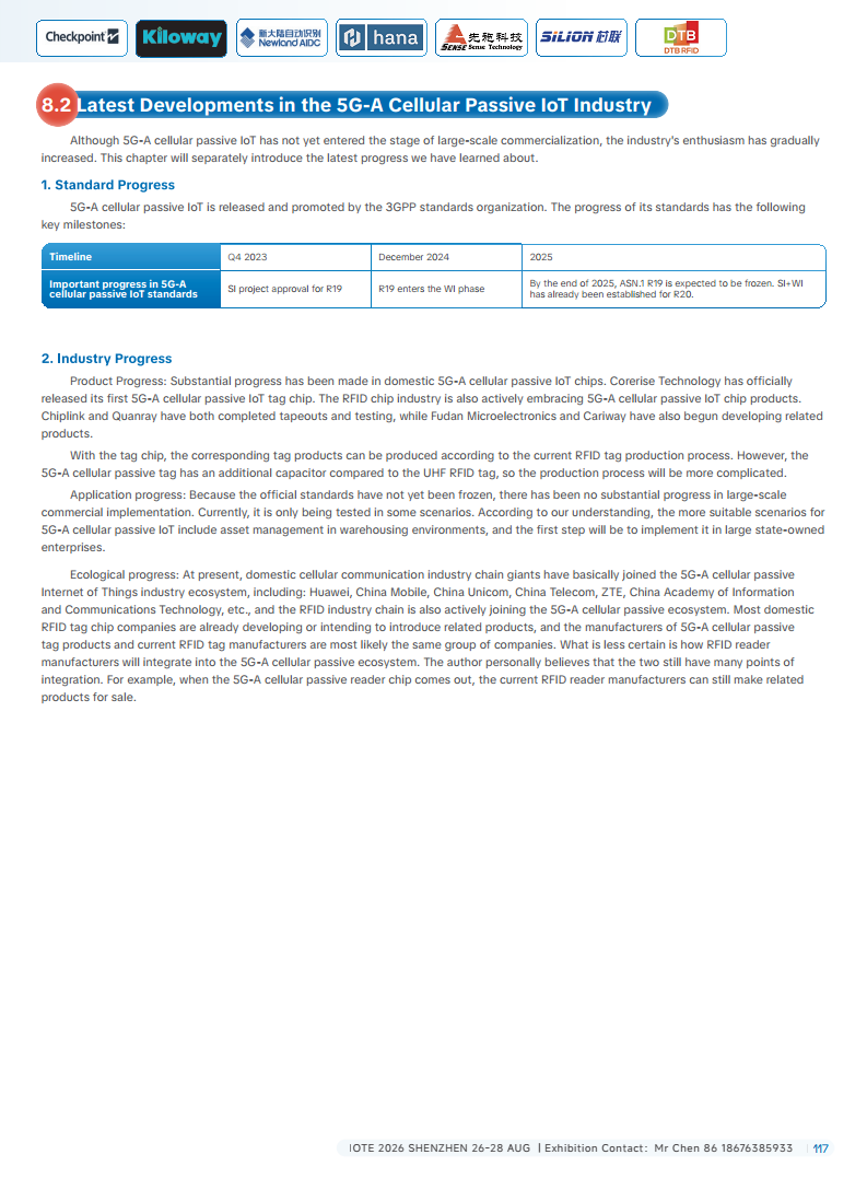 China RFID Passive Internet of Things Industry White PaperͼƬ