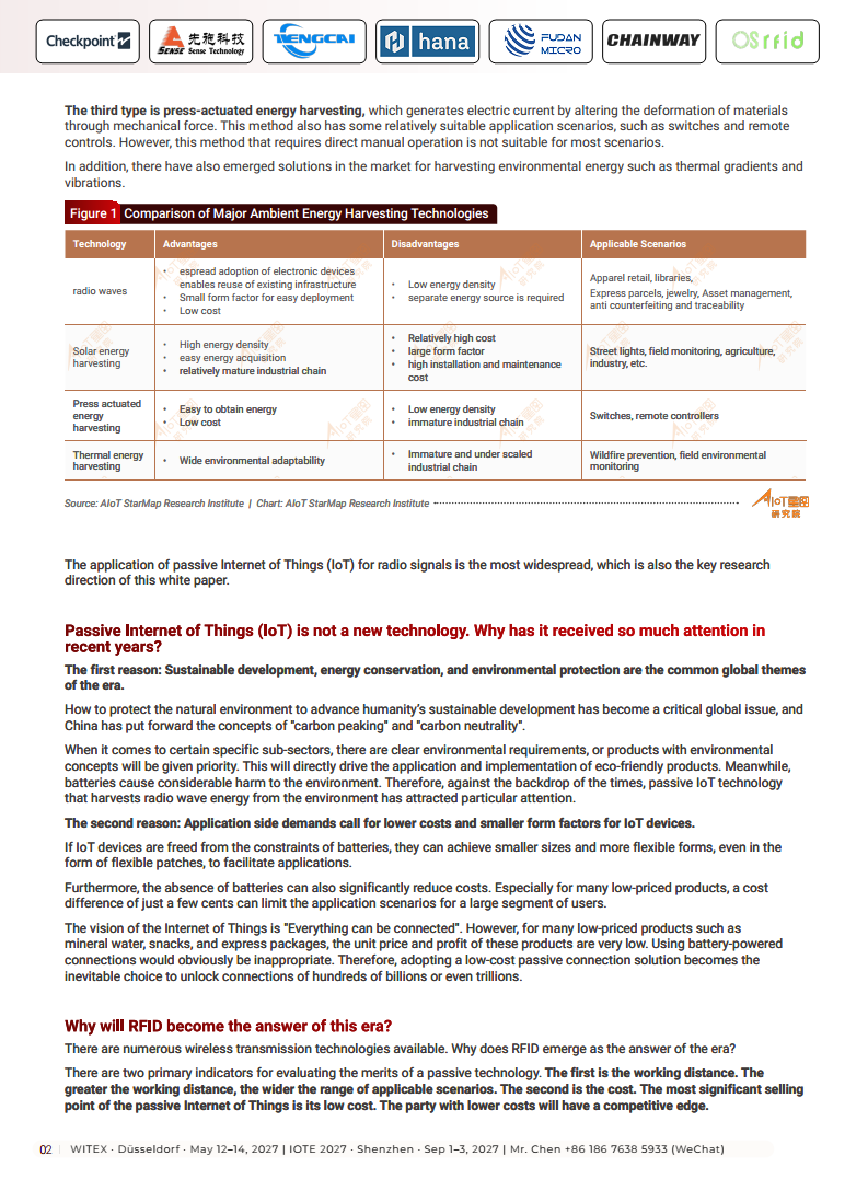 2026 China RFID Passive IoT Industry White Paper图片